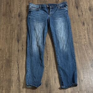 Kut from the Kloth Blue Straight Leg Jeans